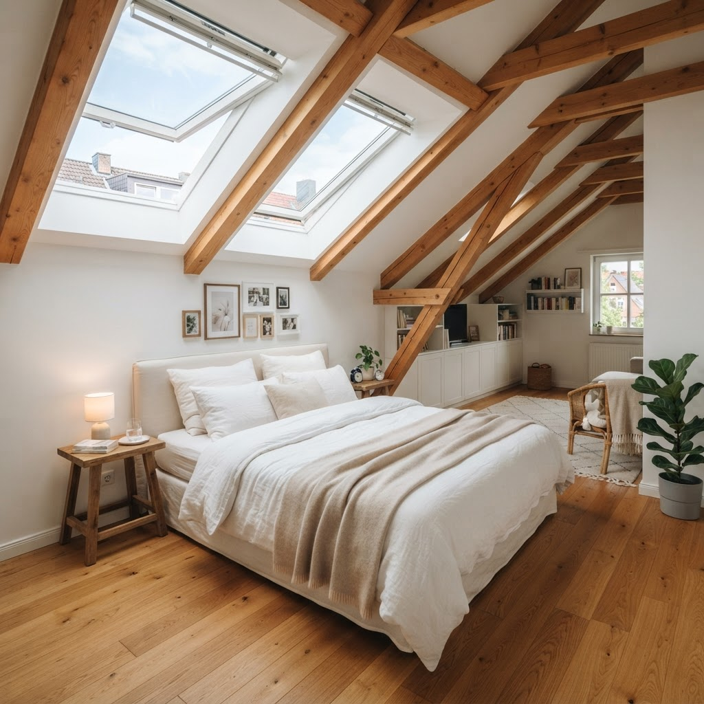 Dachgeschoss-Wohnung